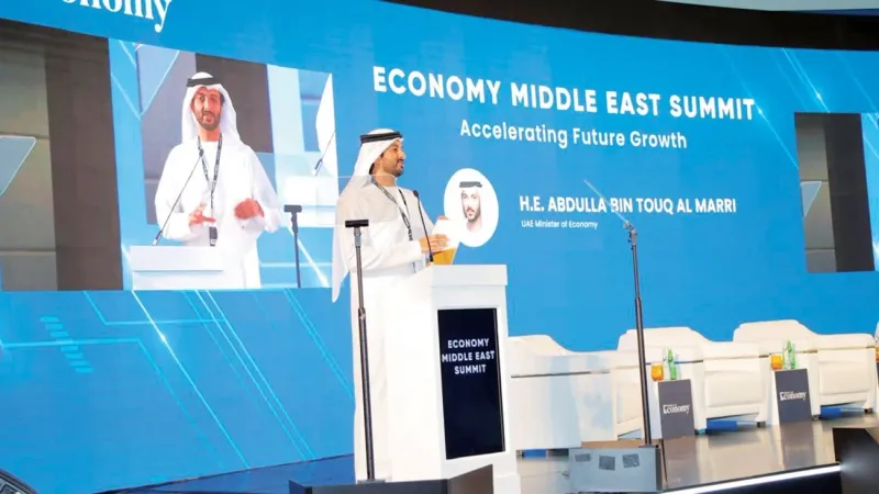 وزير الاقتصاد خلال «قمة إيكونومي ميدل إيست 2024»: القطاع غير النفطي يُمثل 74% من الناتج الإجمالي لدولة الإمارات