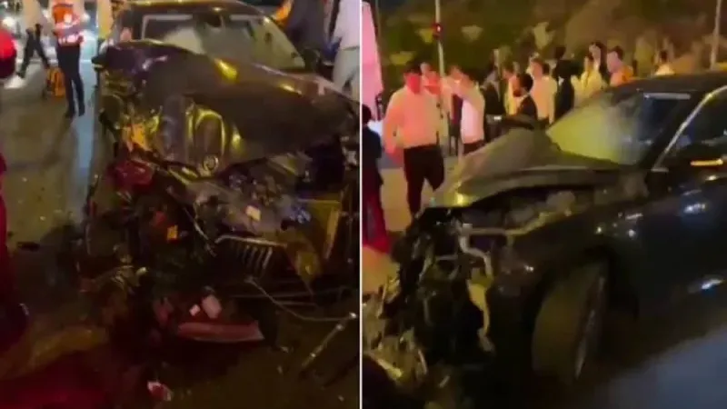 بعد انقلاب مركبة وزير الأمن القومي .. شاهد: وزير إسرائيلي آخر يتعرض لحادث مروري في القدس