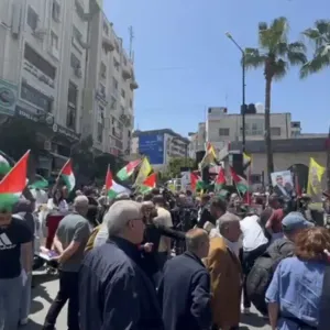 مسيرات في رام الله أحياء ليوم الأسير الفلسطيني (فيديوهات)