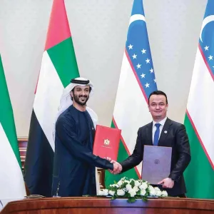 الإمارات وأوزبكستان تتفقان على تنمية الشراكة الاقتصادية