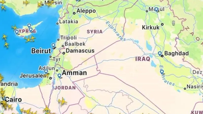 العراق والأردن ولبنان وإسرائيل يعيدون فتح مجالاتهم الجوية بعد إغلاقها الليلة الماضية