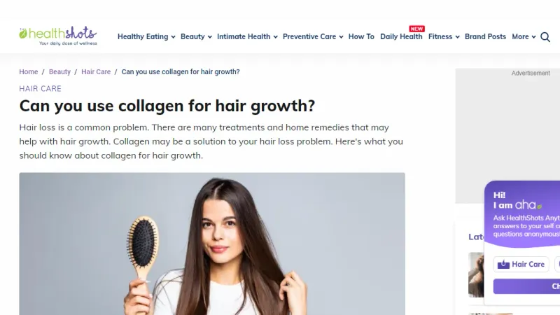 هل يمكن استخدام الكولاجين في تعزيز نمو الشعر؟