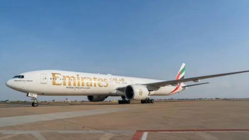 رحلات طيران الإمارات تعود إلى بنوم بنه عبر سنغافورة