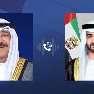 رئيس الدولة يجري اتصالاً هاتفياً مع أمير الكويت