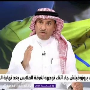 شاهد.. فهد القحيز يكشف مصير معاقبة بروزوفيتش ومالكوم محترفي النصر والهلال!