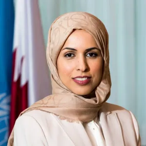 المندوب الدائم لدولة قطر لدى الأمم المتحدة تجتمع مع مسؤولة أممية https://shrq.me/nbsixf