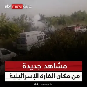 #عاجل  مشاهد جديدة من مكان الغارة التي استهدفت سيارة بمنطقة أبو الأسود جنوبي #لبنان #سوشال_سكاي