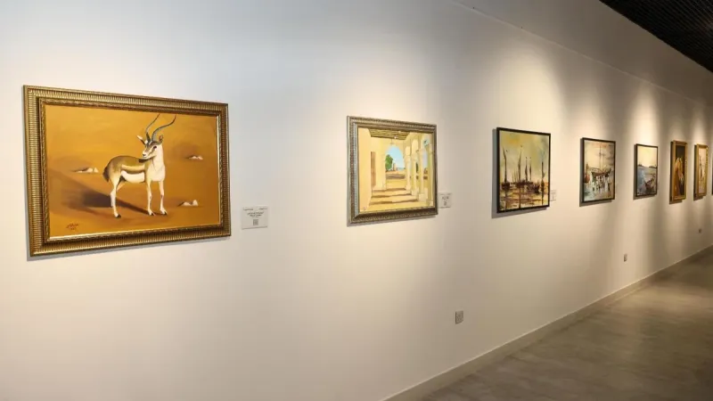 افتتاح معرض الفن التشكيلي القطري في كتارا بمشاركة 19 فنانا وفنانة