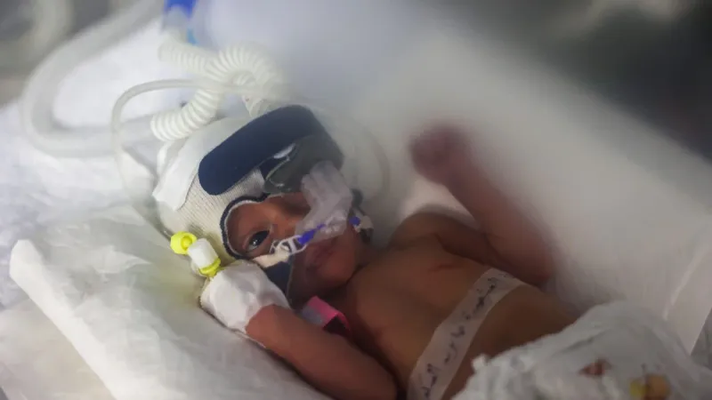 وفاة الرضيعة "صابرين روح" بعد أيام على ولادتها "المعجزة" في غزة (صور)