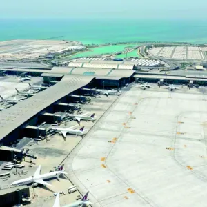 «الطيران المدني»: 18 % ارتفاعاً بحركة الطائرات في مطار حمد الدولي