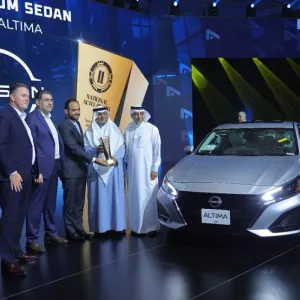نيسان السعودية تحصد جائزتين ضمن الدورة الحادية عشر من حفل جوائز بي آر أرابيا الوطنية لقطاع السيارات