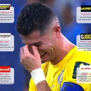 صحف عالمية تسلط الضوء على بكاء "رونالدو" بعد خسارة نهائي "كأس الملك"