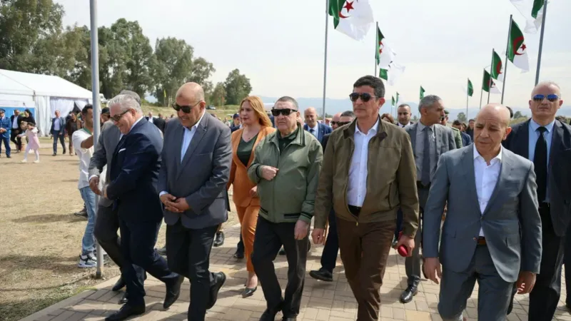 وزير الداخلية يشرف على افتتاح مهرجان الجزائر للرياضات