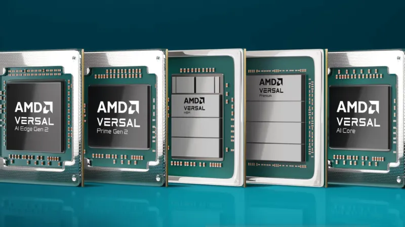 شركة AMD تعلن عن توسيع مجموعة شرائح Versal Series Gen 2 الجديدة