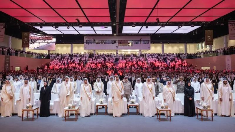 صاحب السمو يرعى حفل تخريج طلاب جامعة قطر