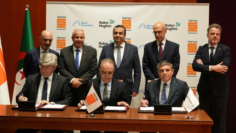 سوناطراك الجزائرية توقع اتفاقية بقيمة 2.3 مليار دولار مع شركات أميركية لاستثمار الغاز