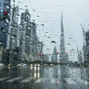 الإمارات تشهد أكبر كميات أمطار خلال 75‬‎ عاماً