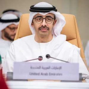 عبدالله بن زايد يشارك في اجتماع "السداسي العربي" مع بلينكن في الرياض