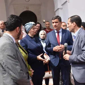 وزيرة الثقافة تُعاين أشغال ترميم فيلا حسين داي