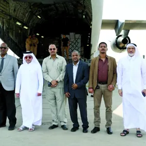 دعماً للشعب السوداني الشقيق.. طائرة مساعدات قطرية تصل بورتسودان
