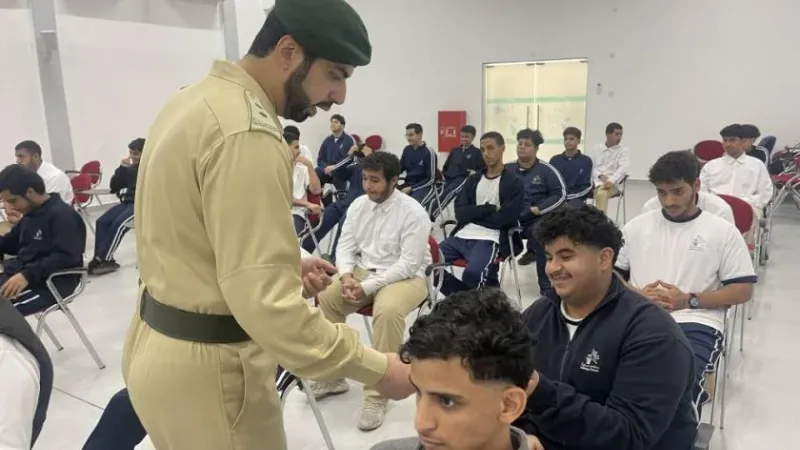 شرطة دبي تُخصص يوماً ترفيهياً توعوياً لطلبة مدارس «حماية»