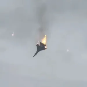  تحطم طائرة عسكرية روسية ونجاة قائدها