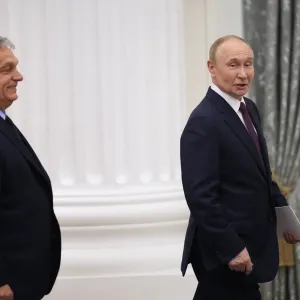 بوتين وأوربان يجريان «محادثات صريحة» وإنزعاج أوروبي