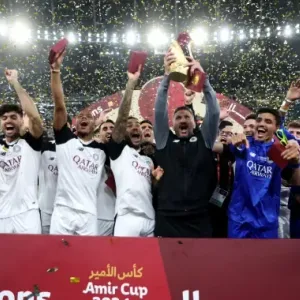 شاهد ملخص فوز السد على قطر في نهائي كأس الأمير
