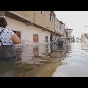 المكسيك: فيضانات وبنية تحتية مهترئة تُغرق مدينة تشالكو بمياه الصرف الصحي لأكثر من شهر