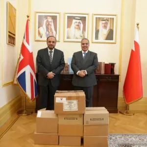 سفير البحرين لدى المملكة المتحدة يستقبل مدير المركز الثقافي الإسلامي في لندن