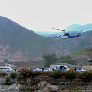 سقوط طائرة هليكوبتر تقل الرئيس الإيراني وسط الجبال وعمليات البحث تتواصل