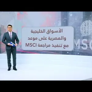 أسواق الخليج ومصر على موعد مع تنفيذ مراجعة MSCI..