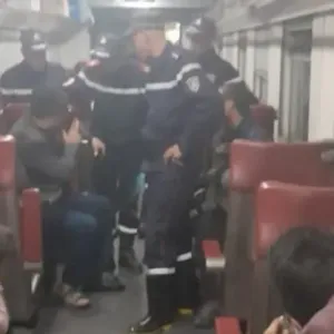 حادث انحراف قطار في قسنطينة على خط عنابة-الجزائر