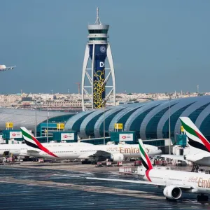 تعطل رحلات الطيران في مطار دبي جراء الأمطار الغزيرة