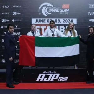 "أبوظبي غراند سلام للجوجيتسو".. أبطال الإمارات يحصدون 42 ميدالية في تركيا