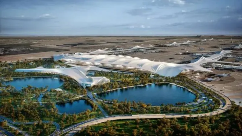 مطار آل مكتوم الجديد يخطف أنظار الصحافة العالمية