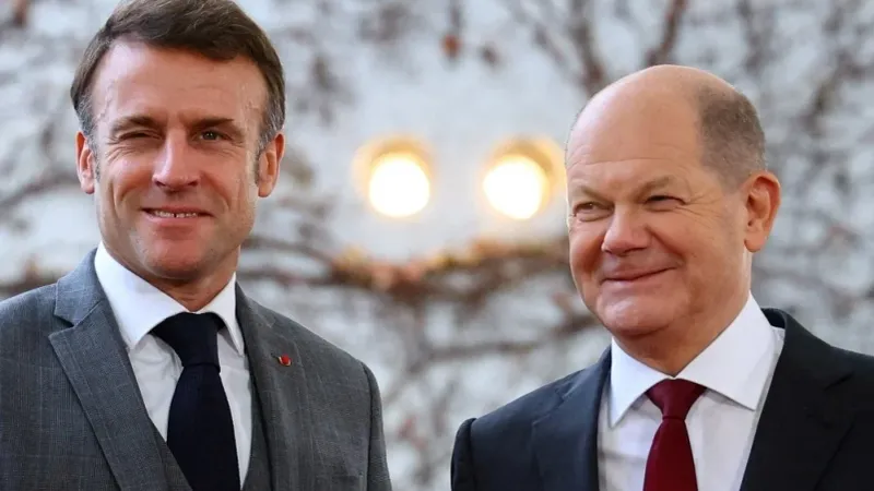 ماكرون يجري أول زيارة دولة لرئيس فرنسي إلى ألمانيا منذ ربع قرن