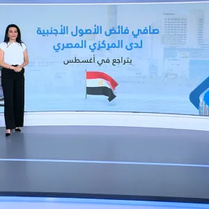 للشهر الرابع.. صافي الأصول الأجنبية لدى المركزي المصري يسجل فائضاً في أغسطس