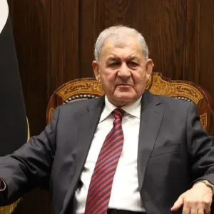 الرئيس العراقي يصل طهران لتقديم التعازي