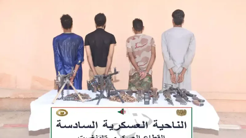 القبض على خمسة إرهابيين ينشطون في منطقة الساحل
