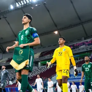 الأخضر الأولمبي يحطم طاجيكستان بالأربعة في كأس آسيا