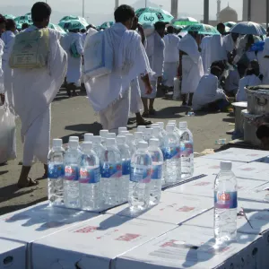 السعودية: ضخ 3 مليارات لتر من المياه العذبة للحجاج خلال 3 أيام