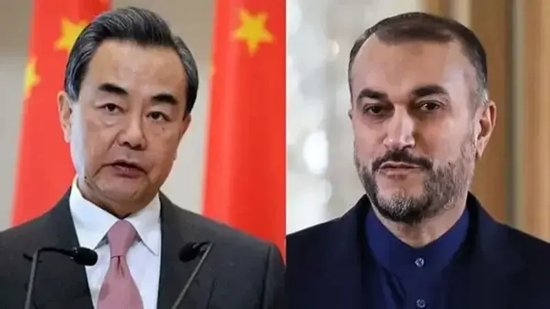 وزيرا الخارجية الصيني والإيراني يجريان محادثات هاتفية حول التوترات بين إسرائيل وإيران