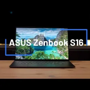 الحاسب ASUS Zenbook S16: تحفة فنيّة بمعالجات AMD الجديدة !