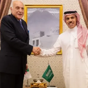 وزير الخارجية السعودي يبحث مع نظيره الجزائري تعزيز الاعترافات بدولة فلسطين