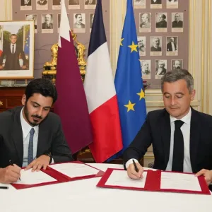 قطر وفرنسا تعززان تعاونهما الأمني