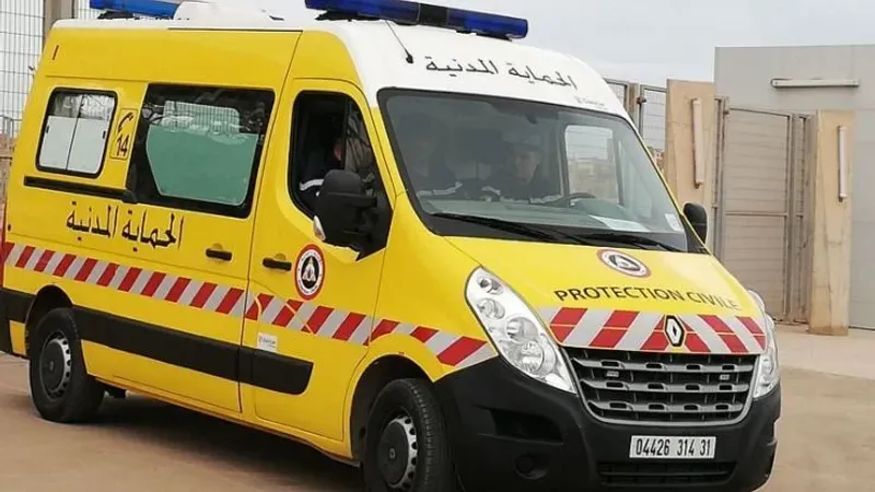 تيبازة: إصابة 10 أشخاص في حادث مرور