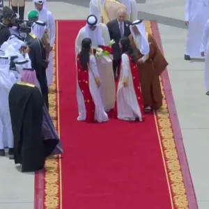 وصول حضرة صاحب السمو الشيخ تميم بن حمد آل ثاني أمير البلاد المفدى إلى مملكة البحرين الشقيقة للمشاركة في ⁧#القمة_العربية الـ 33 ⁧