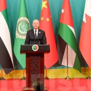 من الصين: رئيس الجمهورية يجدّد دعم تونس اللامشروط للحق الفلسطيني