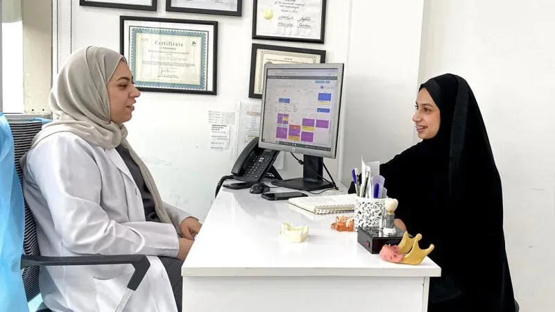 طبيبة الأسنان دعاء السيد سلمان: التهيئة النفسية أصعب من العلاج